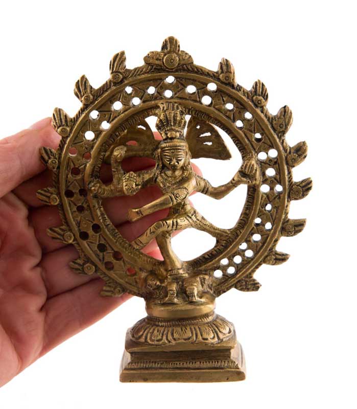 Statue Shiva Nataraja – Lord Shiva Danse Cosmique – Laiton Inde