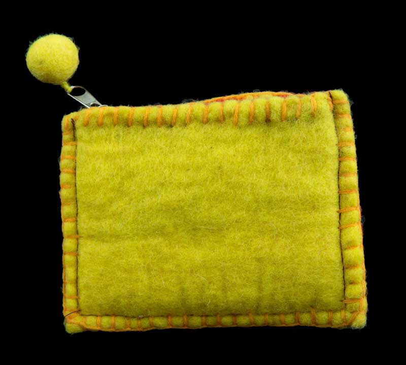 Porte-Monnaie en Feutrine – Artisanat Népalais