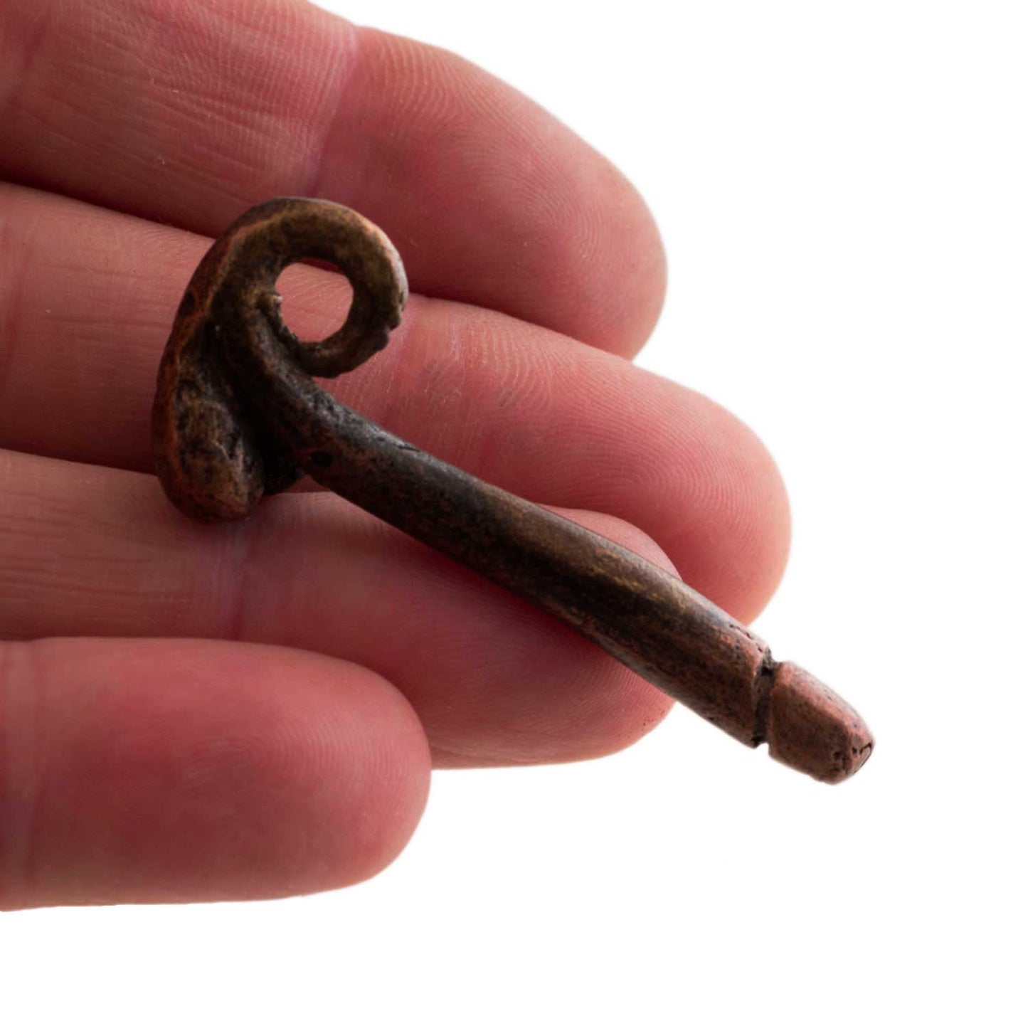 Porte-Clé Zizi En Laiton – Création Artisanale Du Cameroun