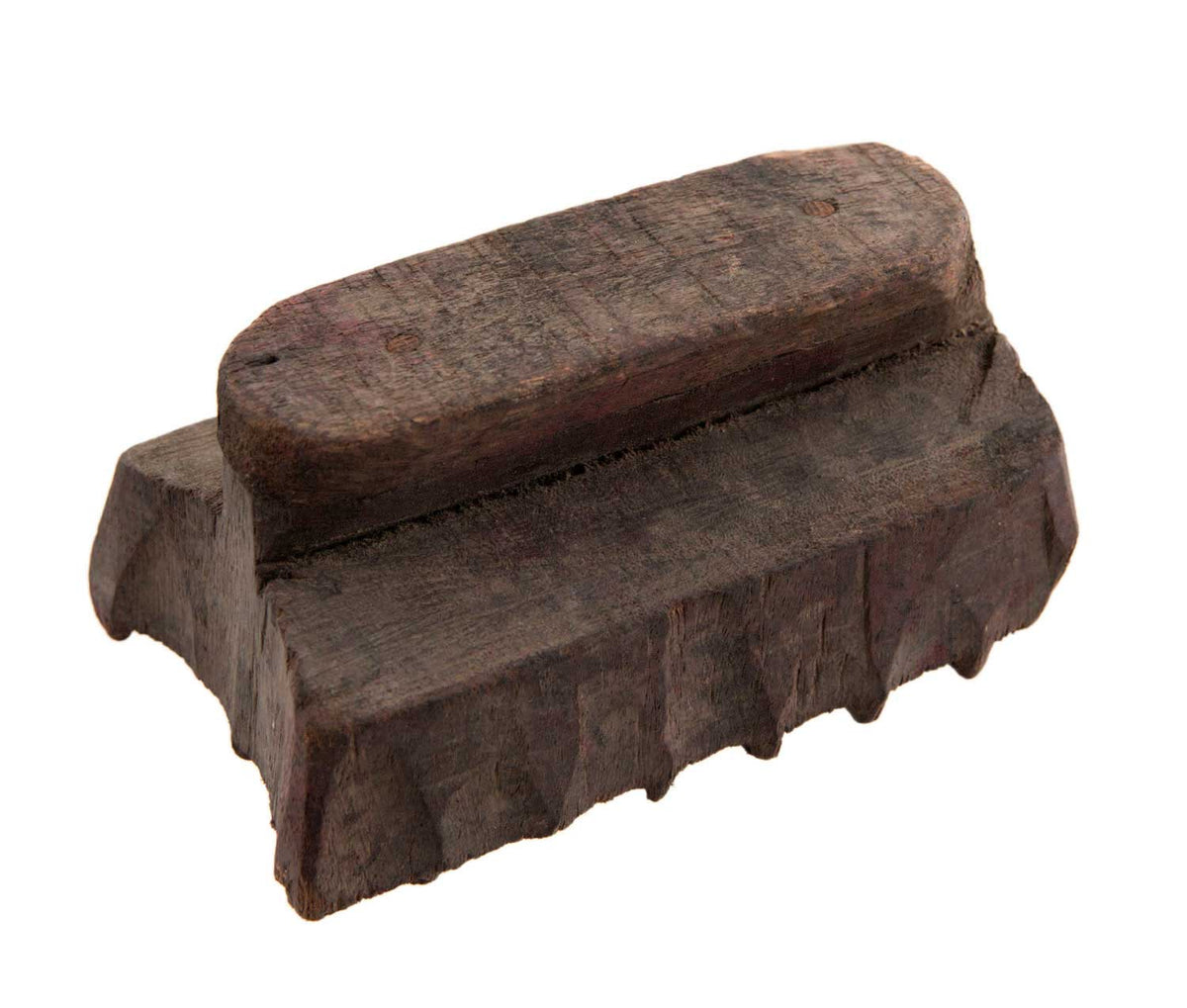 Ancien Bunta Tampon En Bois Pour Impression Textile – Rajasthan Inde