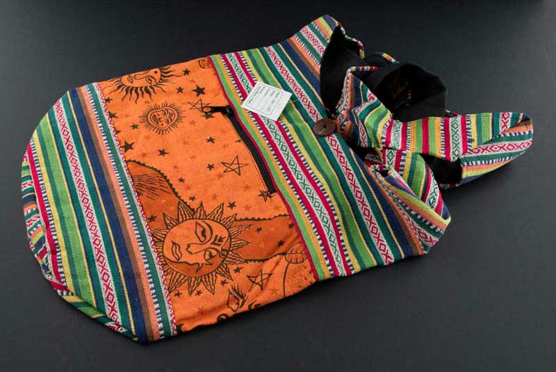 Sac À Main En Bandoulière Népalais – Gibecière Ethnique Hippie Baba Cool