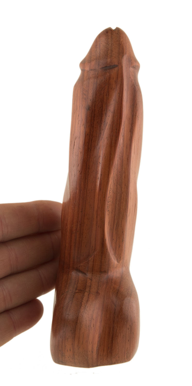 Fétiche Phallique En Bois – Décoration Animiste Africaine Du Cameroun