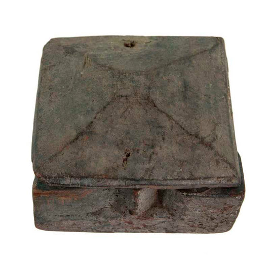 Boîte À Tikka En Bois Sculpté – Artisanat Authentique De L'Inde