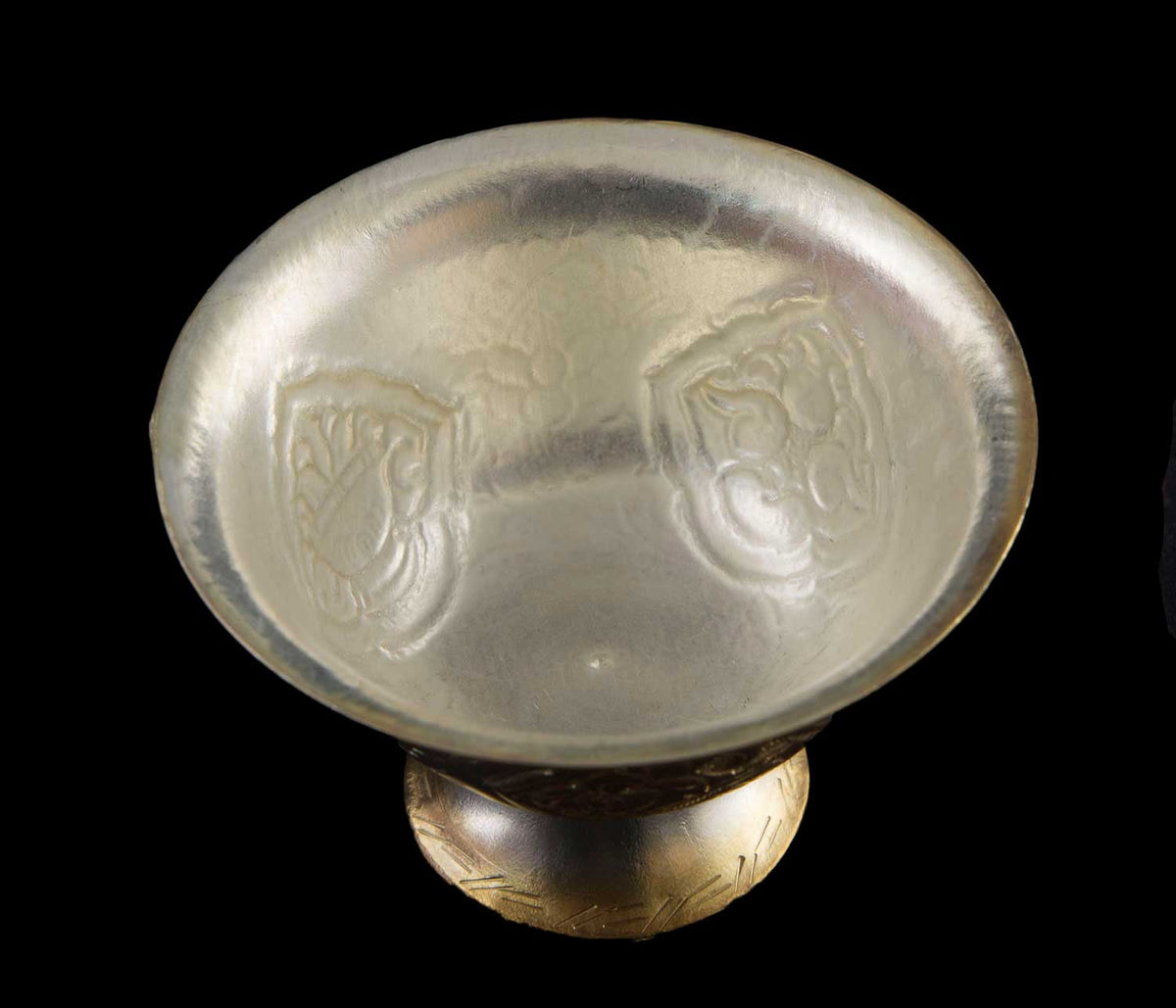 7 Bols d'Offrande Bouddhistes en Cuivre Ciselé Ø 7.1 cm – Artisanat Traditionnel du Népal