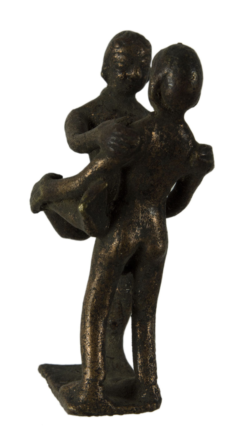 Figurine Érotique En Laiton – Sculpture Artisanale Du Népal