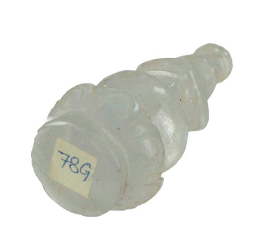 Stupa Bouddhiste Tibétain En Cristal De Roche Quartz – Artisanat Du Népal