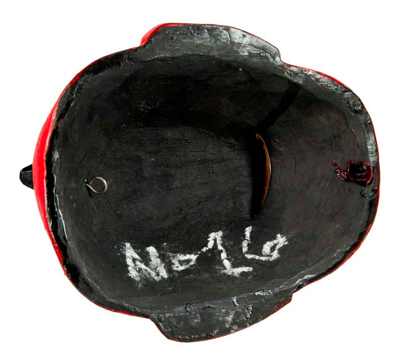 Petit Masque Tibétain Ancêtre Protecteur – Bois De Peuplier