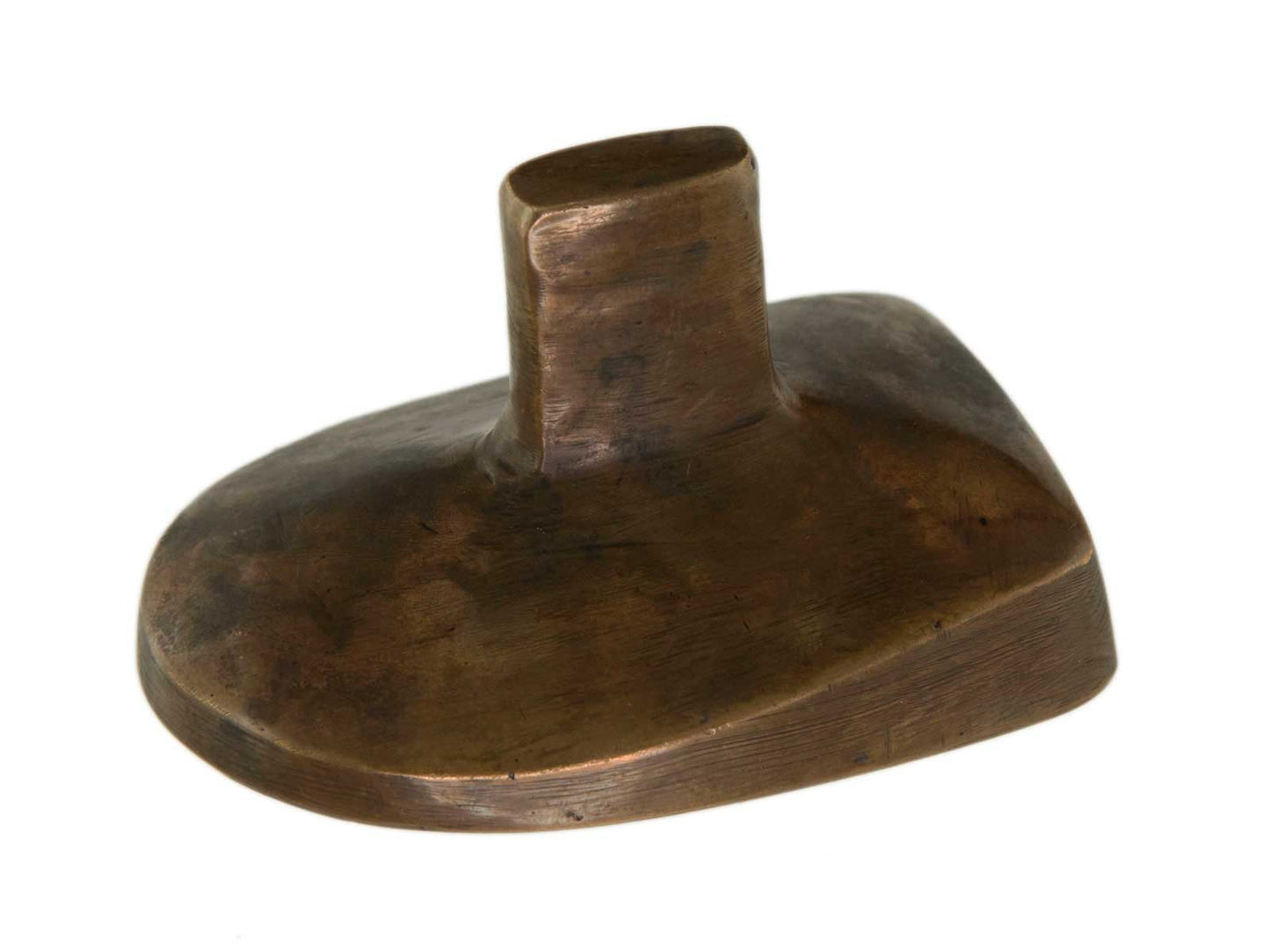Moule À Tsa-Tsa Manjushri En Bronze – Objet Rituel Sacré Du Bouddhisme Tibétain