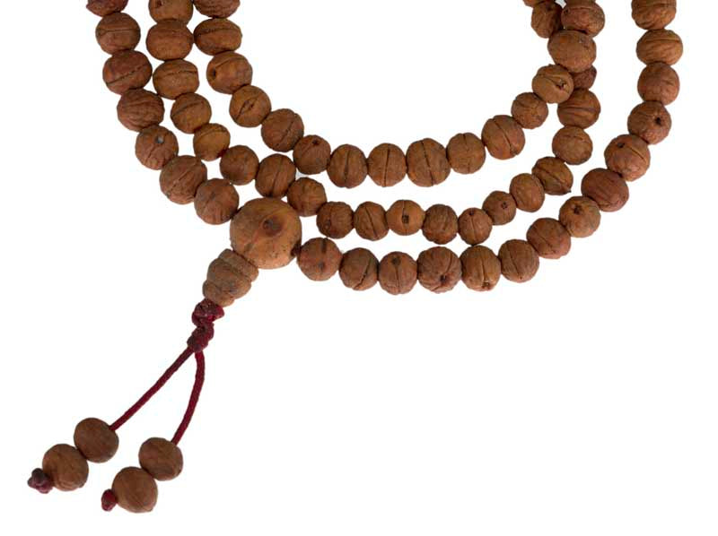 Mala Tibétain Des Montagnes En Graines De Raktu – Chapelet Bouddhiste