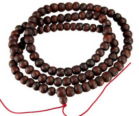 Ancien Mala Tibétain De Moine Bouddhiste – Phoenix Bodhi Tree En Graines De Bodhi