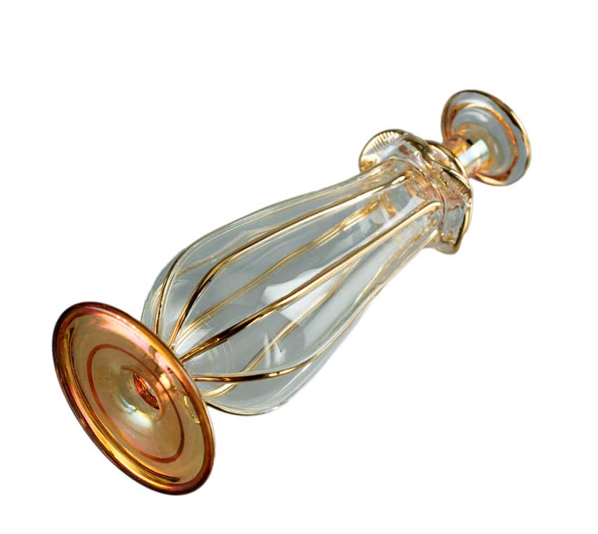 Flacon À Parfum En Verre Soufflé – Artisanat Égyptien