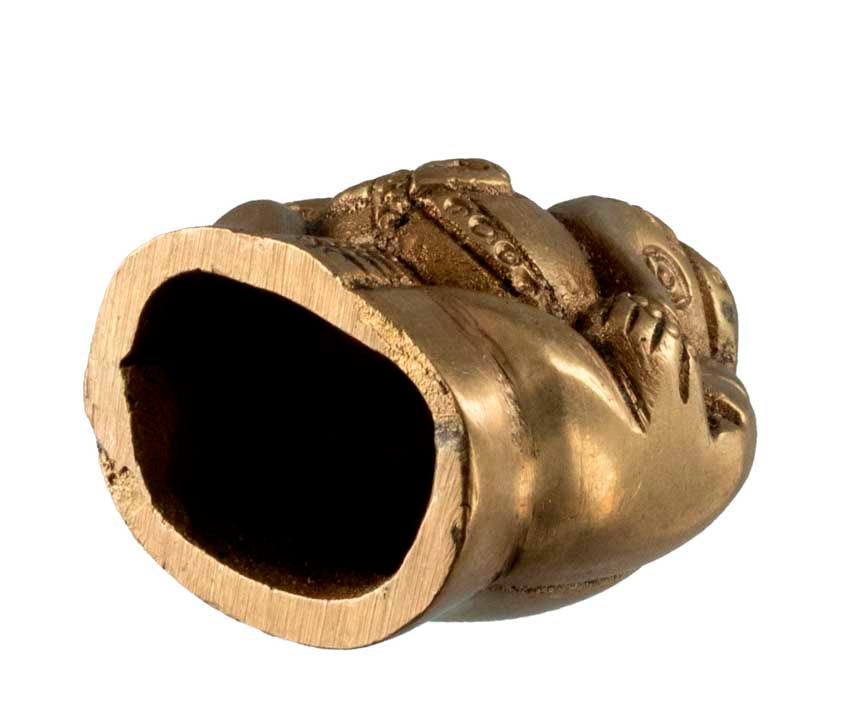 Statuette Ganesh en Laiton – Petite Statue Hindoue de Ganesh