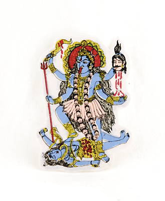 Autocollant Sticker Hindou – Kali