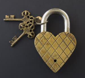 Cadenas Décoratif En Forme De Cœur Lakshmi Et Ganesh – Artisanat Du Népal
