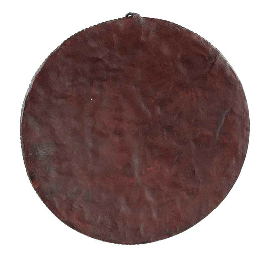 Plaque Murale Mandala Bouddha En Terre Cuite Fibrée – Artisanat Spirituel Du Népal