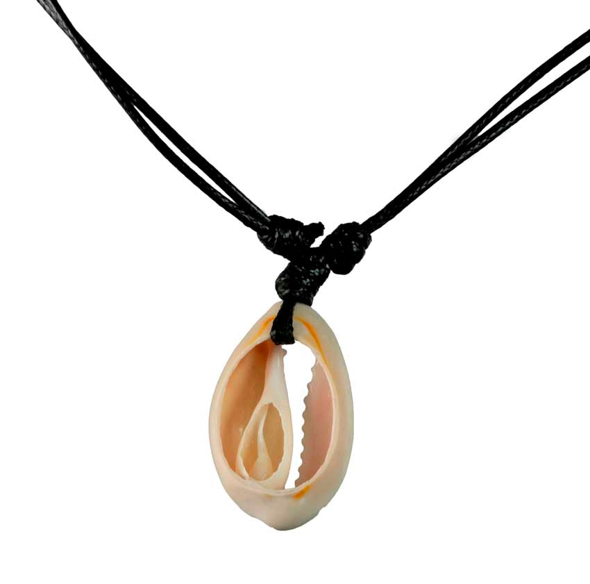Collier ras de cou Cauri réglable – Bijou ethnique en coquillage