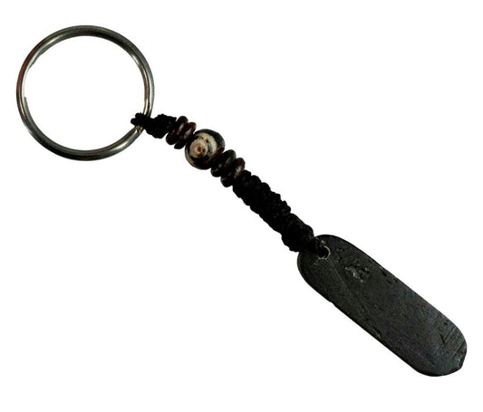 Porte-Clés Om Mani Padme Hum Artisanal en Os de Bovin – Artisanat du Népal
