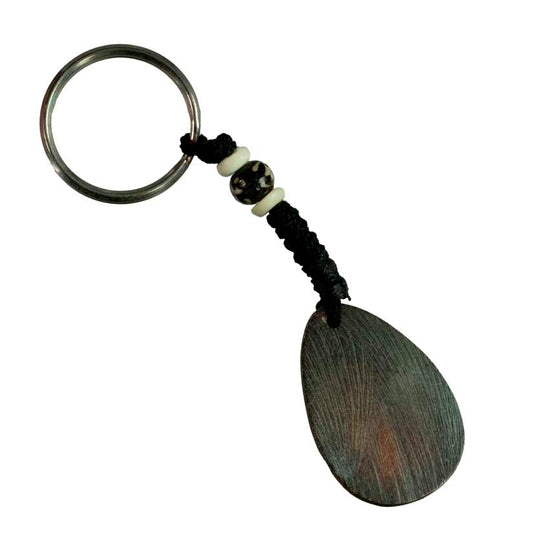 Porte-Clés Artisanal en Os de Bovin – Artisanat du Népal