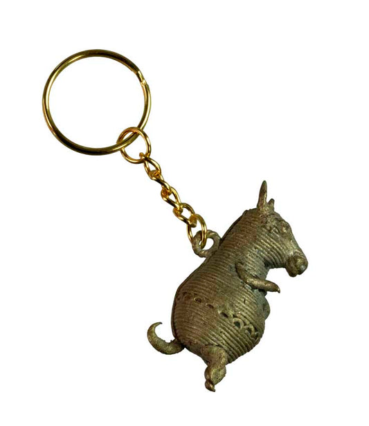 Porte-Clés Chien Indien – Artisanat Ethnique en Métal