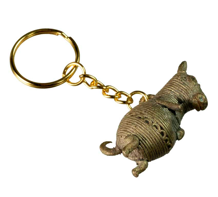 Porte-Clés Chien Indien – Artisanat Ethnique en Métal