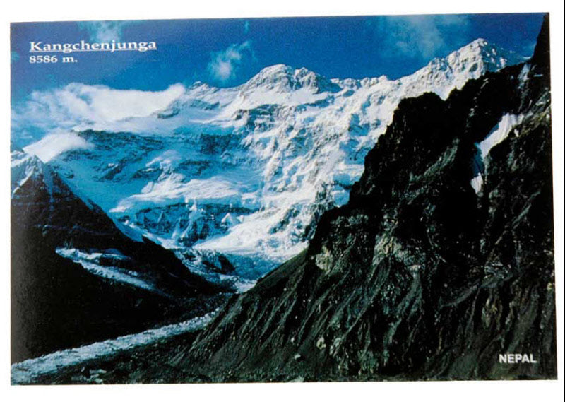 Carte Postale Kangchenjunga – Troisième Plus Haut Sommet de l’Himalaya