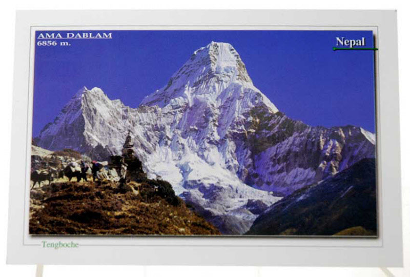 Carte Postale Ama Dablam – La Perle de l’Himalaya