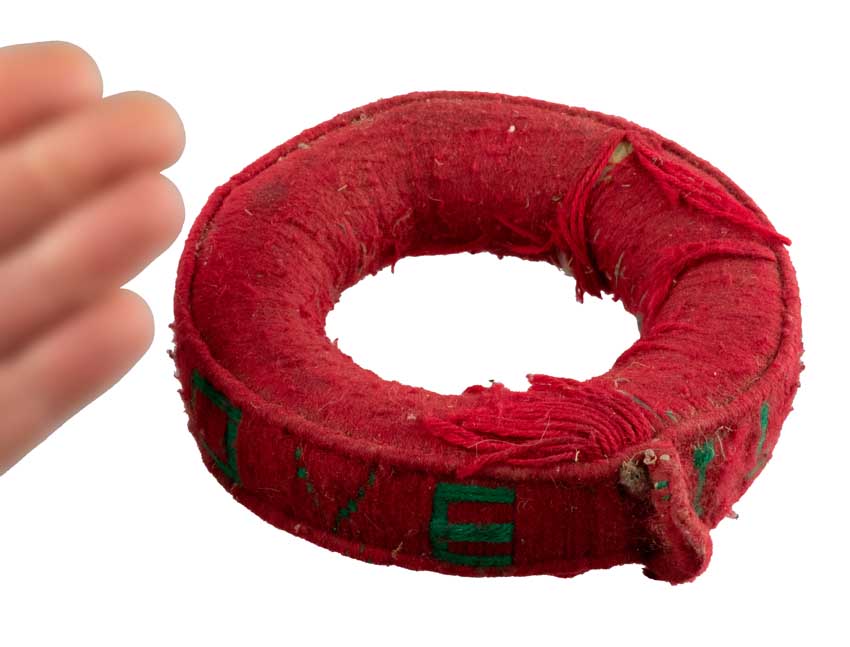 Coussin pour bol tibétain chantant Ø 13 cm – accessoire authentique et artisanal du Népal Newar