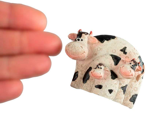Animal Magnet Vache en Résine