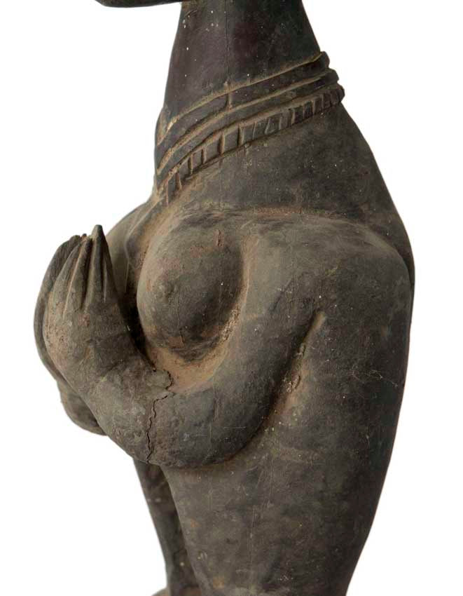 Dhodro Banam Santal – Vièle Anthropomorphe Sarangi Ancienne 74 cm