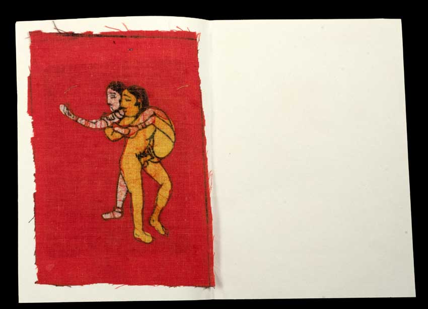 Tenture Kamasutra Batik – Carte Postale Érotique d’Inde