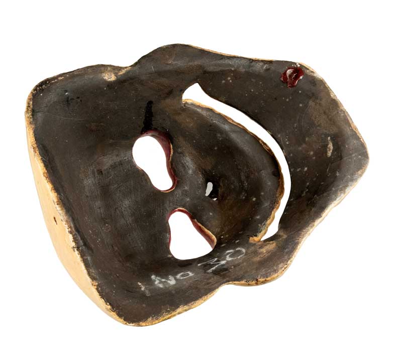 Masque Chitipati Tibétain Danse Cham Bouddhiste – Masque Népalais en Bois