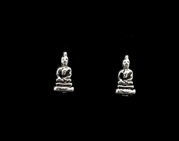 Boucles d’Oreilles Bouddha Médecin en Argent 925