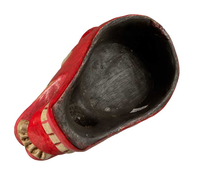 Masque Chien Népalais Danse Cham Bouddhiste – Bois
