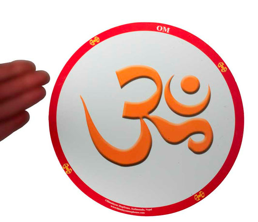Coussin pour Bol Tibétain Symbole Om – Support Antidérapant du Népal