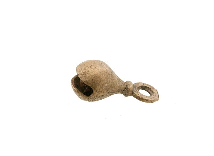 Ancien Grelot Clarinette en Laiton 5.3cm – Clochette Traditionnelle Indienne