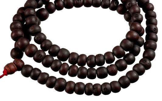 Bodhi Mala Tibétain Authentique – Collier De Méditation Bouddhiste En Graines De Bodhi