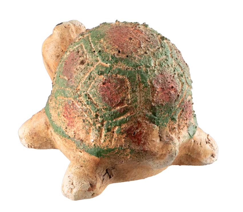 Tortue En Résine Imitation Pierre – Statuette Décorative Asiatique