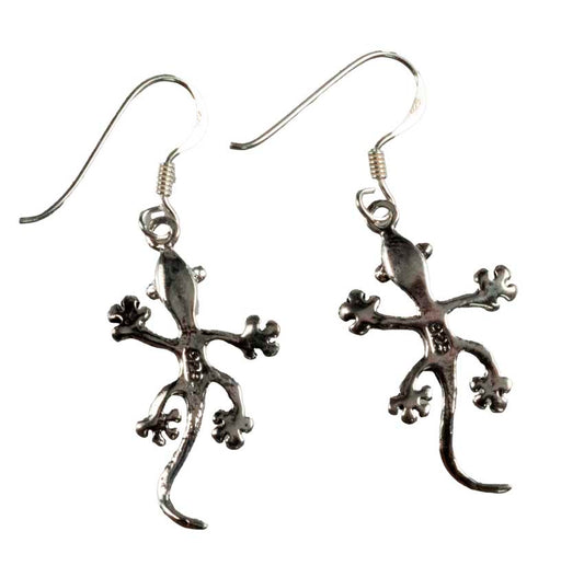 Boucles d’Oreilles Lézard en Argent 925