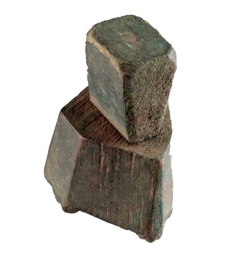 Tampon En Bois Indien Sculpté – Motif Floral Traditionnel Du Rajasthan