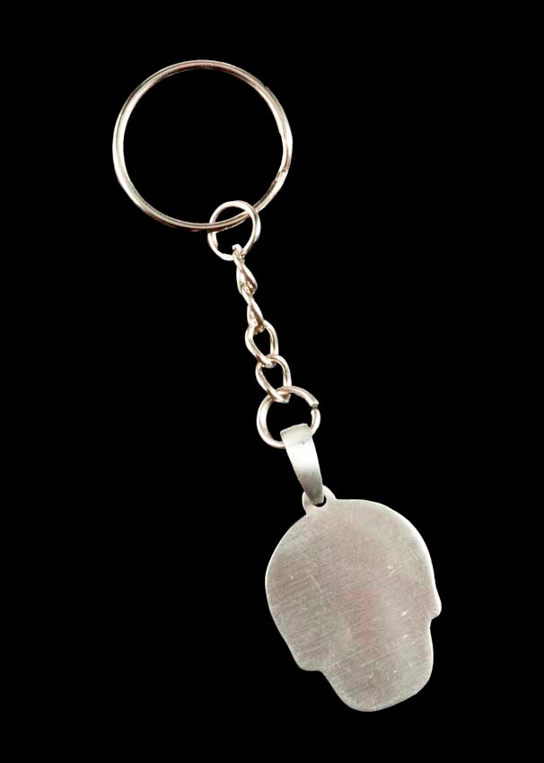 Porte-Clé Tête de Mort Mexicaine Calavera Lumineux – Accessoire Coloré