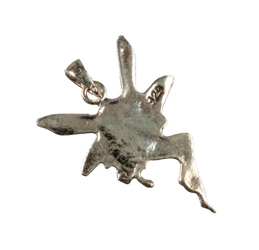 Pendentif Fée ou Elfe en Argent Massif 925 – Bijou Féérique et Enchanteur