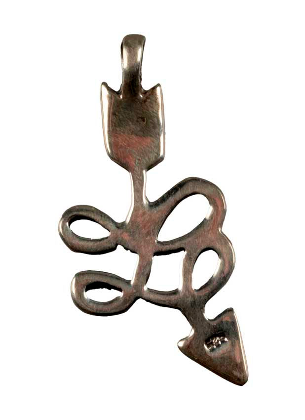 Pendentif Flèche en Argent Massif 925 – Bijou Minimaliste et Symbolique