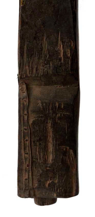 Dhodro Banam Santhal – Vièle Anthropomorphe Sarangi Ancienne 79 cm