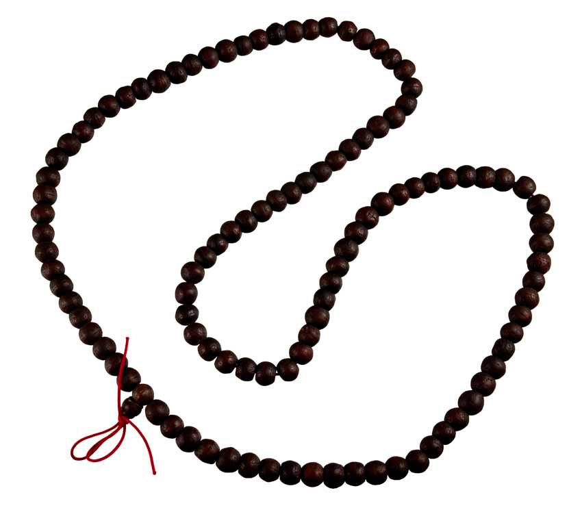 Mala Bodhi Népalais Authentique – Chapelet Bouddhiste En Graines De Bodhi Véritables
