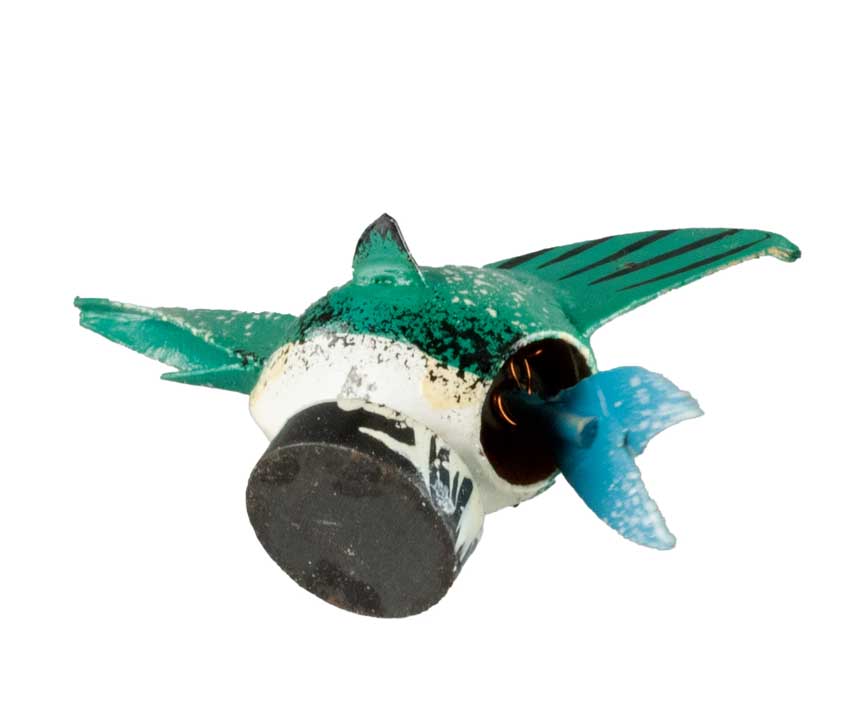 Animal Magnet Poisson Espadon en Coque de Pistache