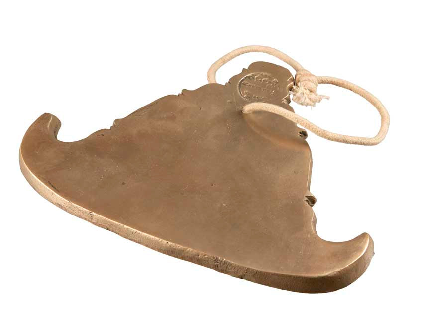 Gong Plat Traditionnel en Alliage de Cuivre – Instrument Vibratoire d’Exception