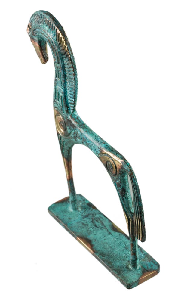 Statue Cheval Grec en Bronze – Style Géométrique Grèce Antique