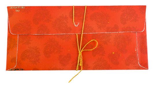 Enveloppe cadeau de mariage – Ganesh Éléphant Indien – Papier artisanal