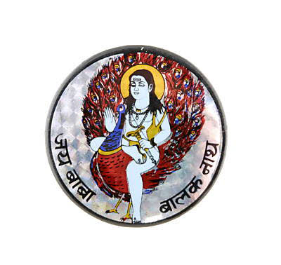 Magnet Inde – Baba Balak Nath Ji, Figure Spirituelle Indienne