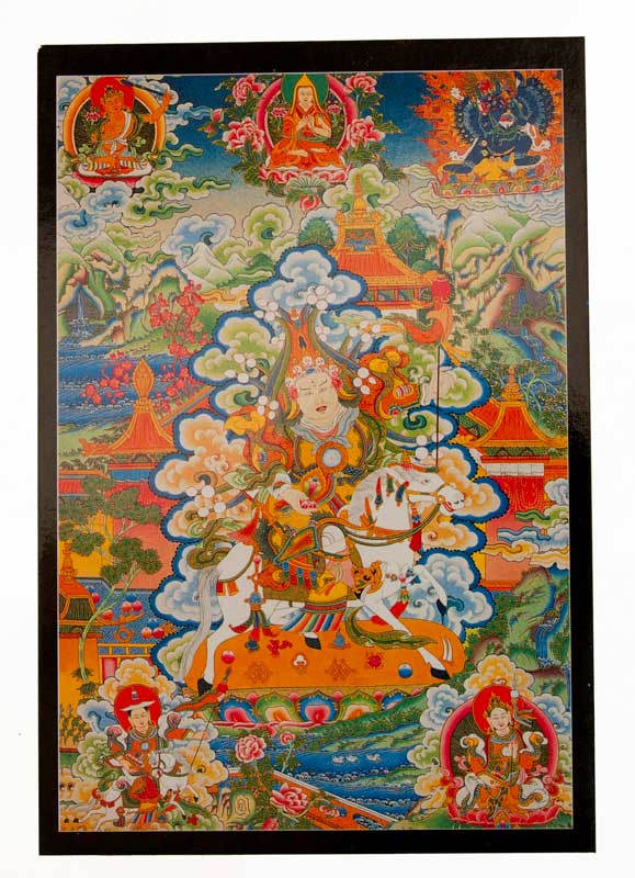 Carte Postale Gesar De Ling – Légende Bouddhiste Du Népal
